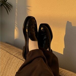 Hereu Nombela Interwoven Detail Slip-on Loafer